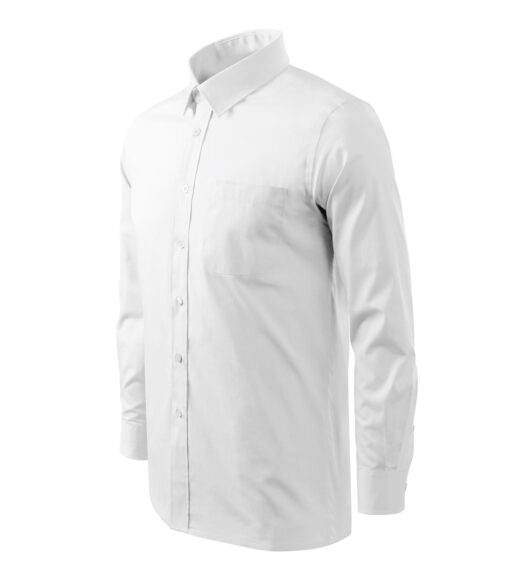 Malfini STYLE LS fehér férfi ing - Image 3
